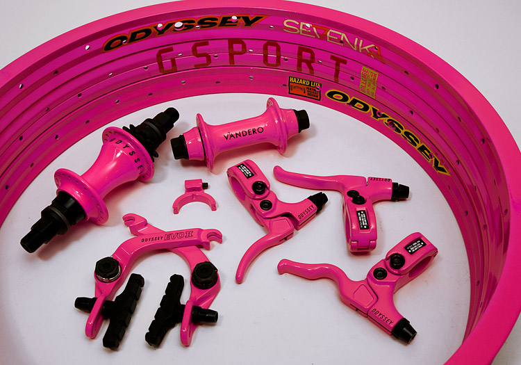 Fluorescent Pink Odyssey BMX